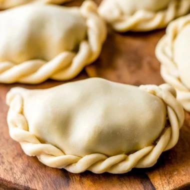 Freshly made empanada dough ready for filling and baking.