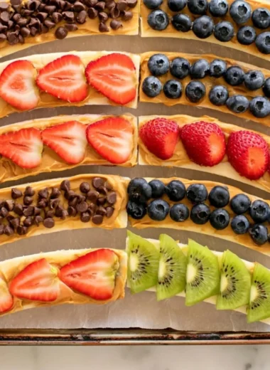 Healthy frozen banana treats on a plate for summer enjoyment