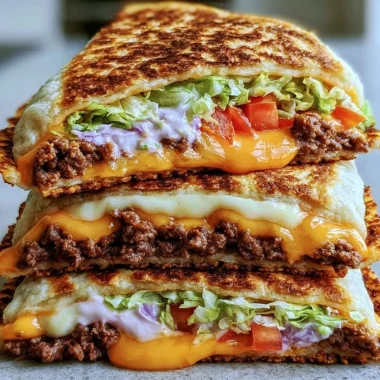 Delicious Keto Crunchwraps served on a plate, perfect for a low-carb meal.