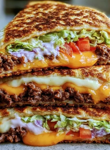 Delicious Keto Crunchwraps served on a plate, perfect for a low-carb meal.
