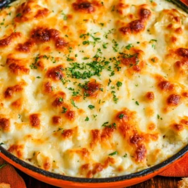 Creamy artichoke dip served with fresh vegetables and crackers