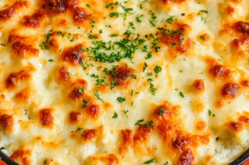 Creamy artichoke dip served with fresh vegetables and crackers
