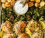 Lemon Garlic Chicken (Sheet Pan with Potatoes & Broccoli OR Marinade)