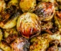 Roasted Brussels Sprouts with Honey Balsamic Sauce